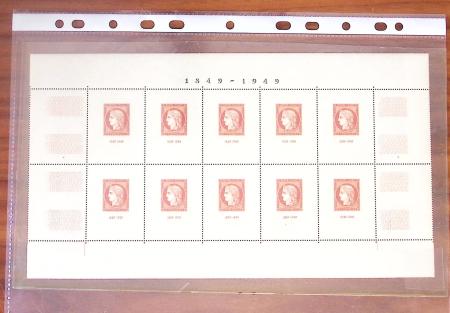 1850-1990, Ensemble de France sur plaquettes de vente