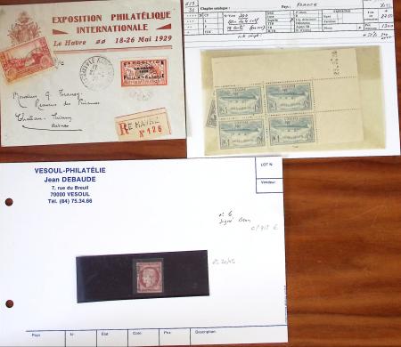 1850-1990, Ensemble de France sur plaquettes de vente