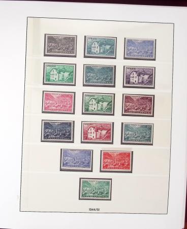 1931-2021, Collection de timbres neufs d'Andorre apparemment