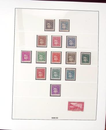 1931-2021, Collection de timbres neufs d'Andorre apparemment