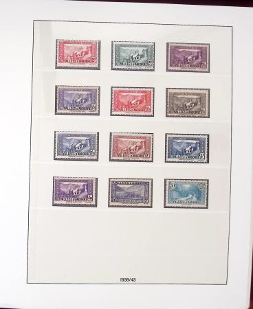 1931-2021, Collection de timbres neufs d'Andorre apparemment