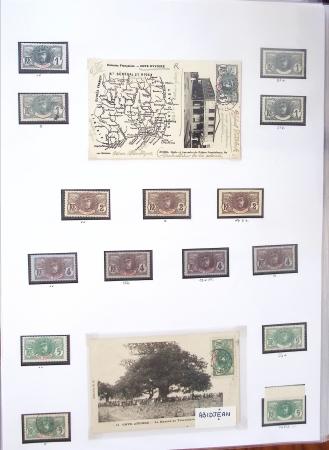 1906-1907, Très belle collection bien présentée dans