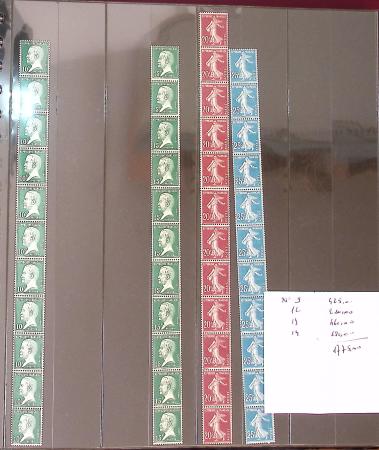 1907-2018 Collection de roulettes, neufs dans un classeurs,