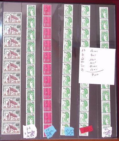 1907-2018 Collection de roulettes, neufs dans un classeurs,