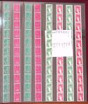 1907-2018 Collection de roulettes, neufs dans un classeurs,