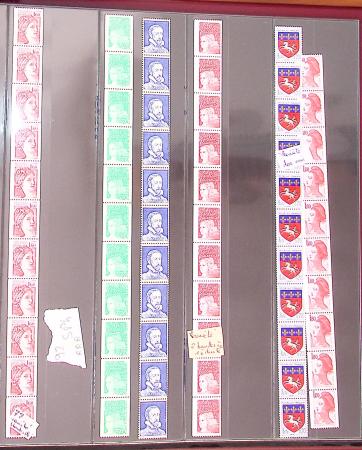 1907-2018 Collection de roulettes, neufs dans un classeurs,
