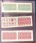 1900-1990, Intéressante collection de carnets de France,
