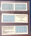 1900-1990, Intéressante collection de carnets de France,