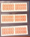 1900-1990, Intéressante collection de carnets de France,
