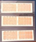 1900-1990, Intéressante collection de carnets de France,