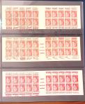 1900-1990, Intéressante collection de carnets de France,