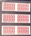 1900-1990, Intéressante collection de carnets de France,
