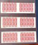 1900-1990, Intéressante collection de carnets de France,