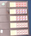 1900-1990, Intéressante collection de carnets de France,
