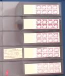 1900-1990, Intéressante collection de carnets de France,