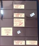 1900-1990, Intéressante collection de carnets de France,