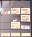 1900-1990, Intéressante collection de carnets de France,
