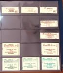 1900-1990, Intéressante collection de carnets de France,