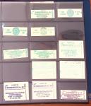 1900-1990, Intéressante collection de carnets de France,