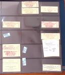 1900-1990, Intéressante collection de carnets de France,