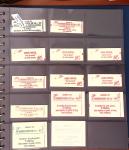 1900-1990, Intéressante collection de carnets de France,