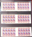 1900-1990, Intéressante collection de carnets de France,