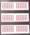 1900-1990, Intéressante collection de carnets de France,