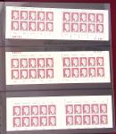 1900-1990, Intéressante collection de carnets de France,