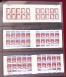 1900-1990, Intéressante collection de carnets de France,