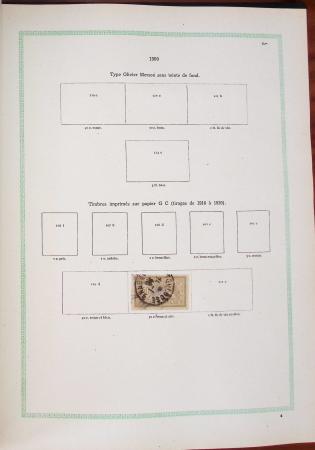 1849-1984, Collection de neufs et d'oblitérés en deux