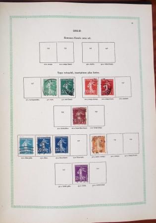 1849-1984, Collection de neufs et d'oblitérés en deux