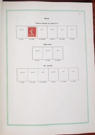 1849-1984, Collection de neufs et d'oblitérés en deux