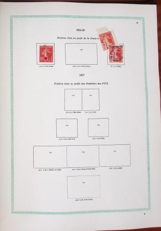 1849-1984, Collection de neufs et d'oblitérés en deux