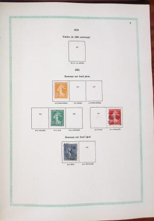1849-1984, Collection de neufs et d'oblitérés en deux