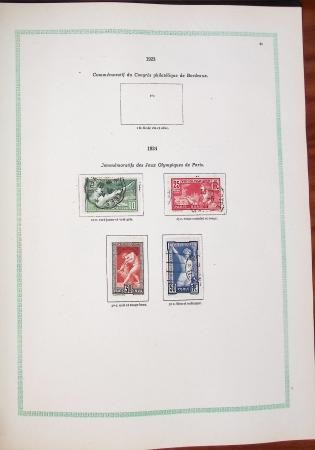 1849-1984, Collection de neufs et d'oblitérés en deux