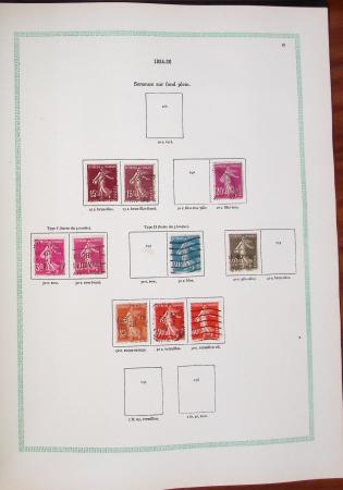 1849-1984, Collection de neufs et d'oblitérés en deux