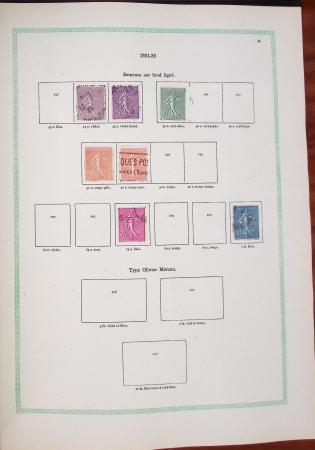 1849-1984, Collection de neufs et d'oblitérés en deux