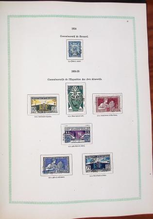 1849-1984, Collection de neufs et d'oblitérés en deux