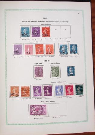 1849-1984, Collection de neufs et d'oblitérés en deux