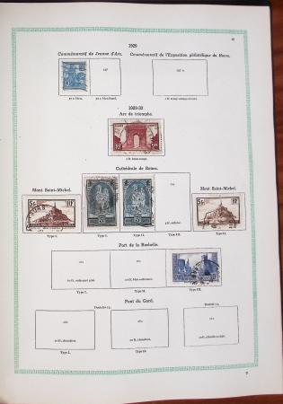 1849-1984, Collection de neufs et d'oblitérés en deux