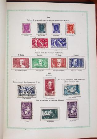1849-1984, Collection de neufs et d'oblitérés en deux
