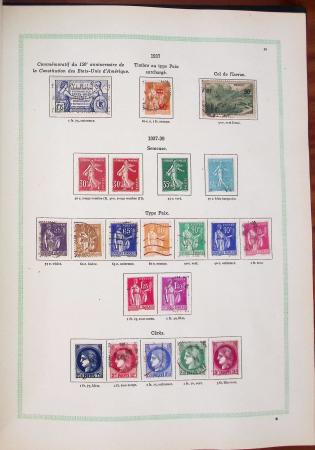 1849-1984, Collection de neufs et d'oblitérés en deux