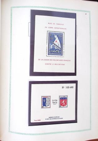 1849-1984, Collection de neufs et d'oblitérés en deux