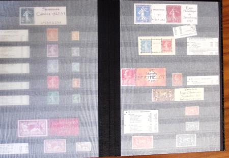 1900-2000, Collection de France en 14 classeurs, avec