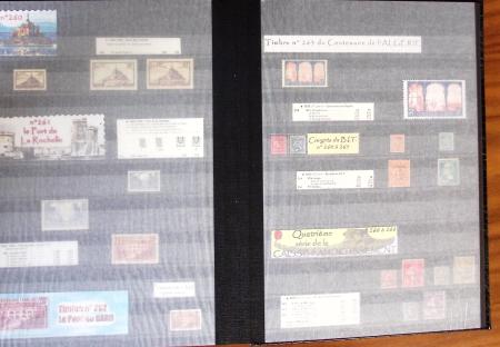 1900-2000, Collection de France en 14 classeurs, avec