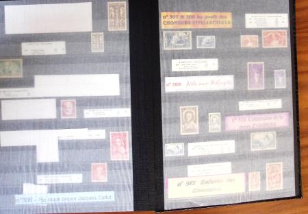 1900-2000, Collection de France en 14 classeurs, avec