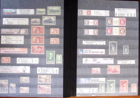 1900-2000, Collection de France en 14 classeurs, avec