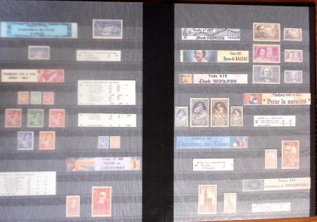 1900-2000, Collection de France en 14 classeurs, avec