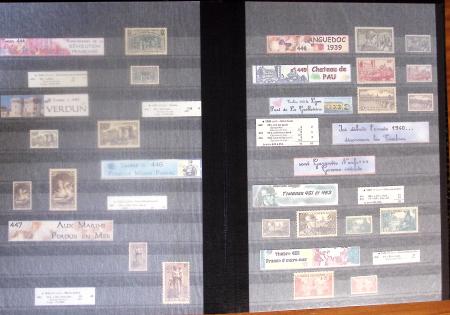 1900-2000, Collection de France en 14 classeurs, avec