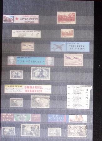 1900-2000, Collection de France en 14 classeurs, avec
